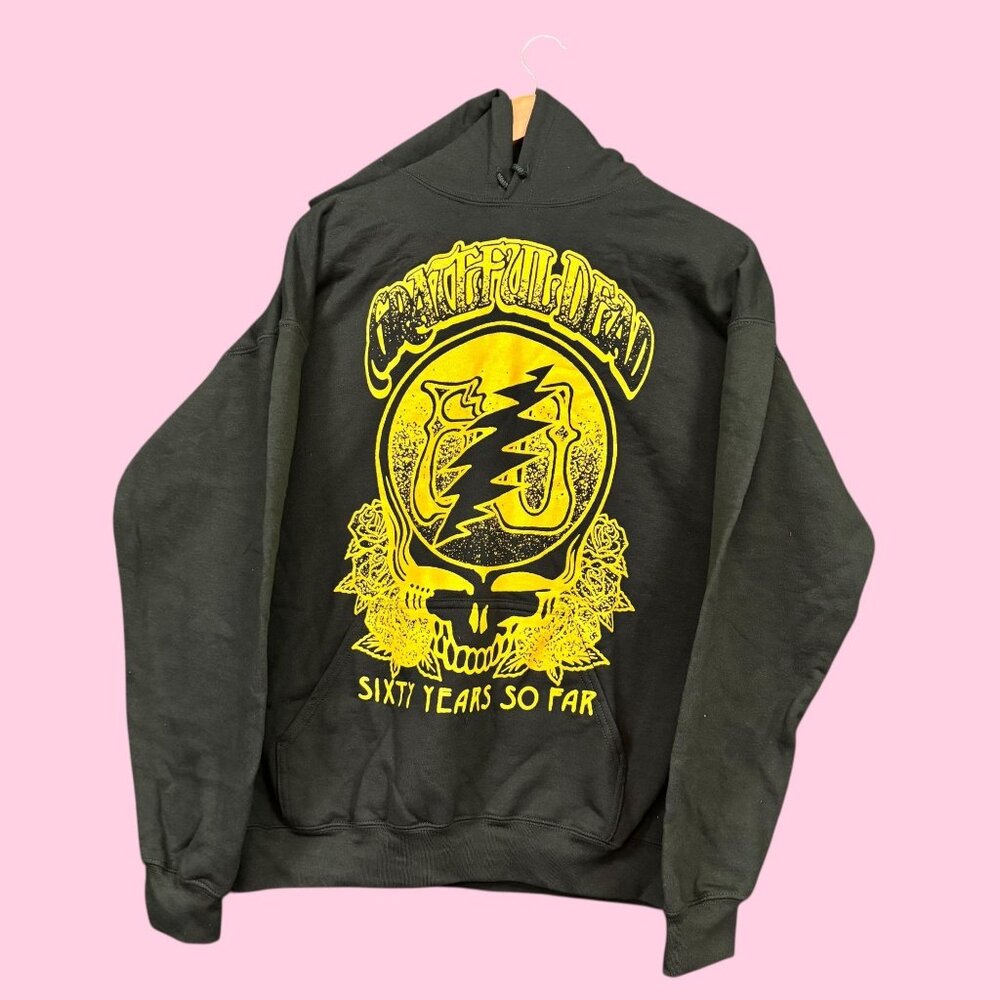Grateful Dead Sixty Years So Far Rock Band Hoodie L - Picture 1 of 4
